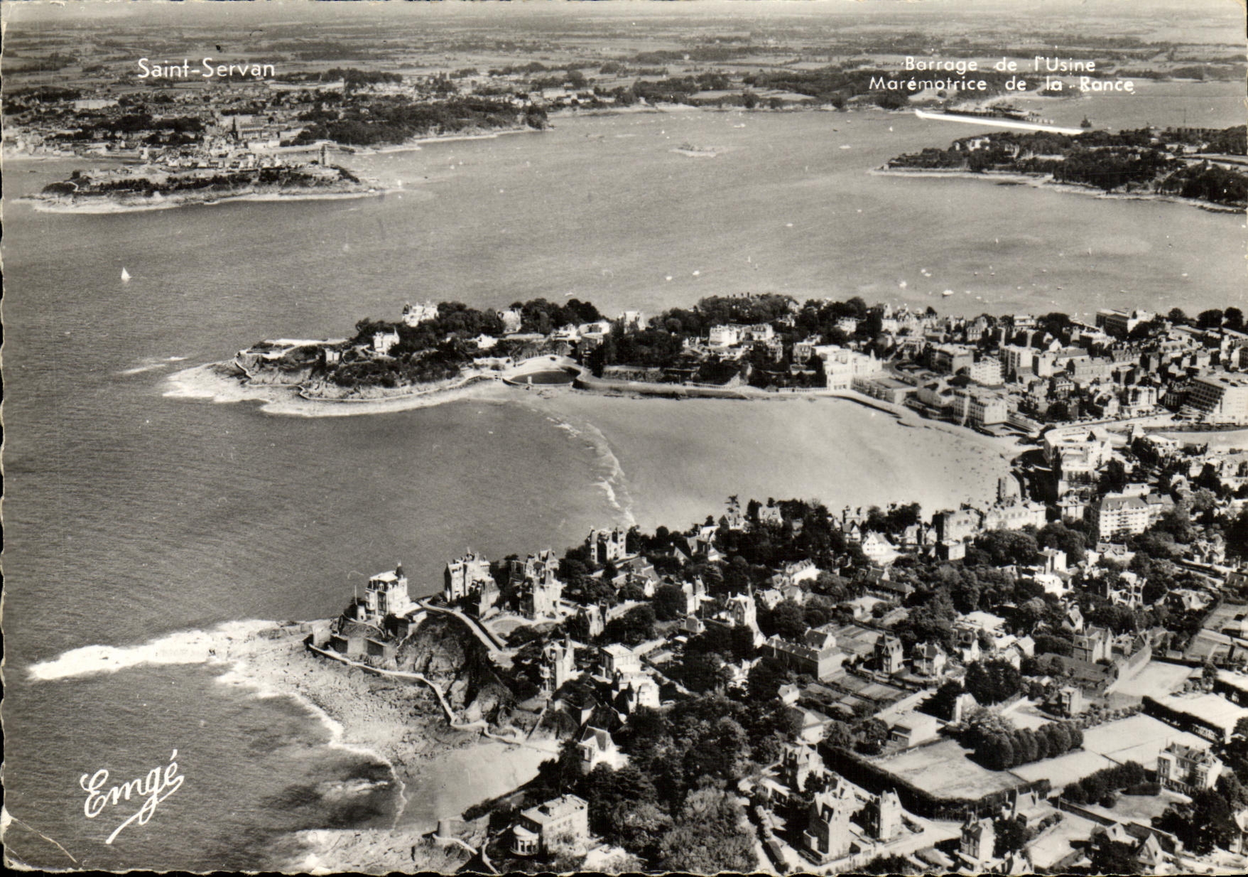 CPM Dinard La Grande Plage le Casino