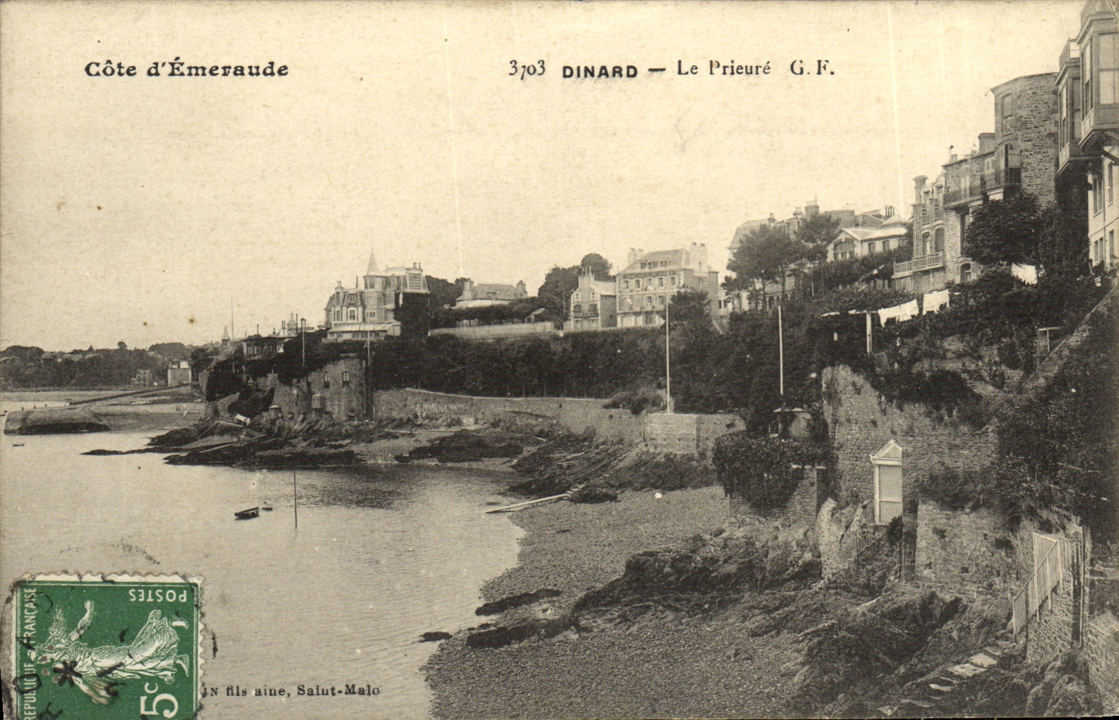 POSTAL Dinard de la VENDIMIA el Prioress
