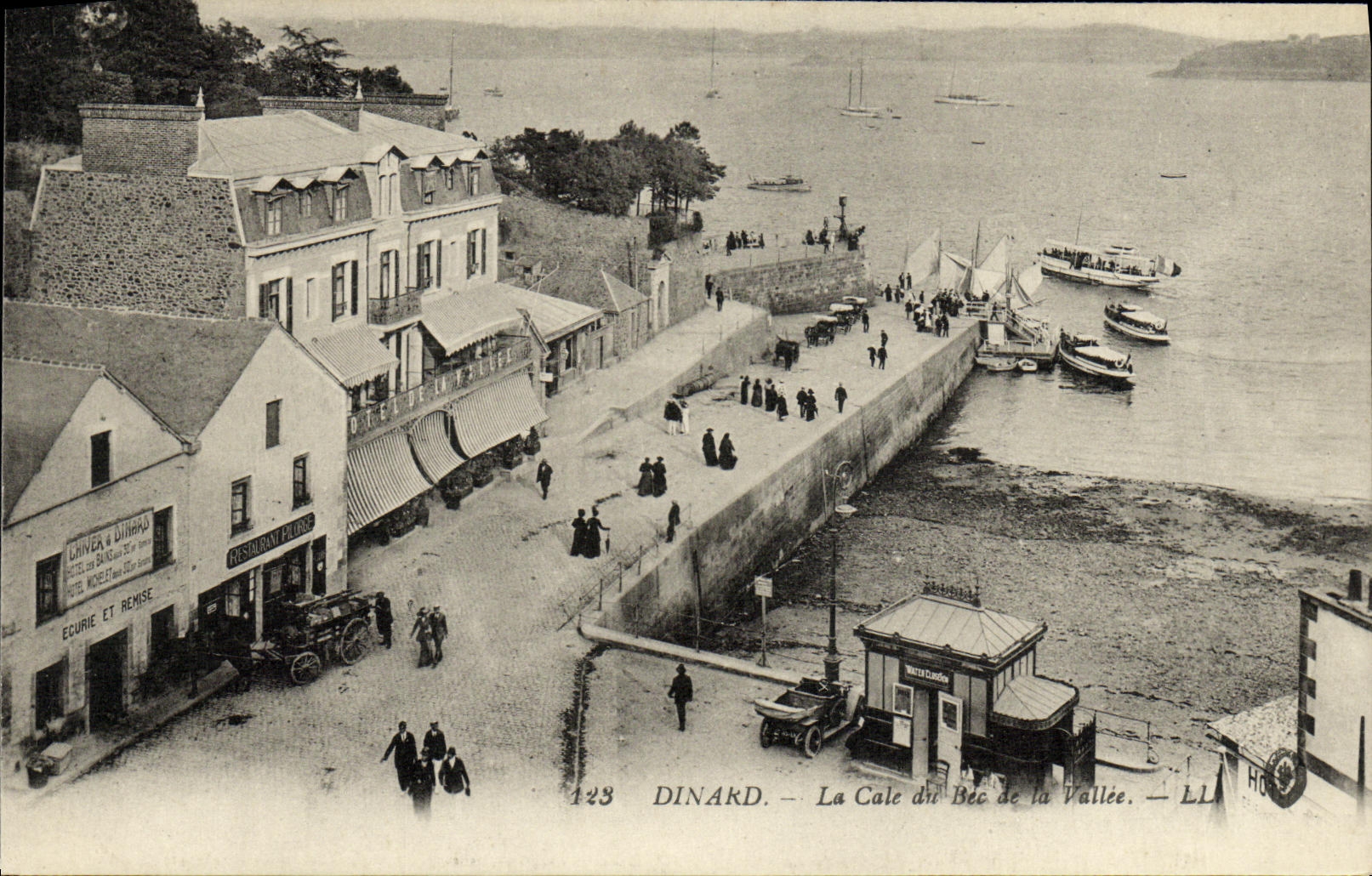 CPA Dinard La Cale du Bec de la Vallee
