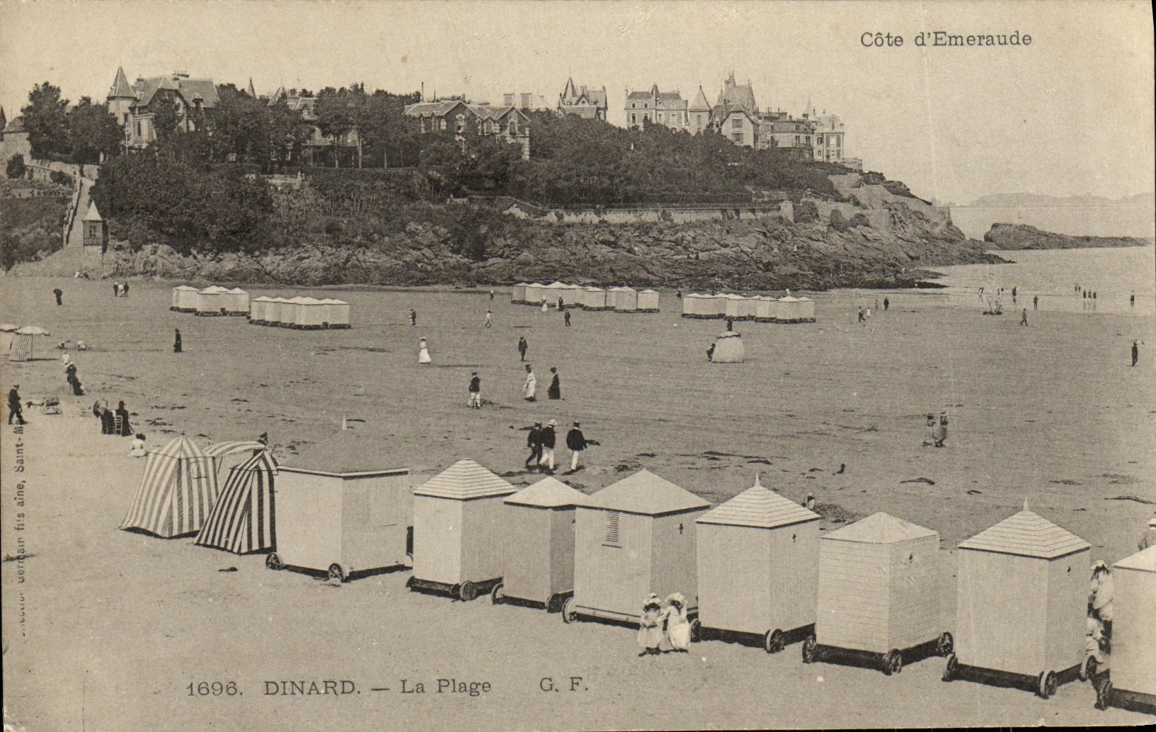 CPA Dinard La plage 