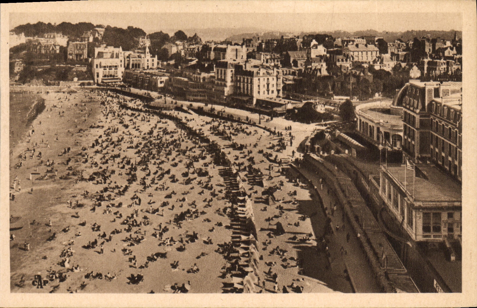 CPA Dinard Vue generale prise du Crystal Hotel