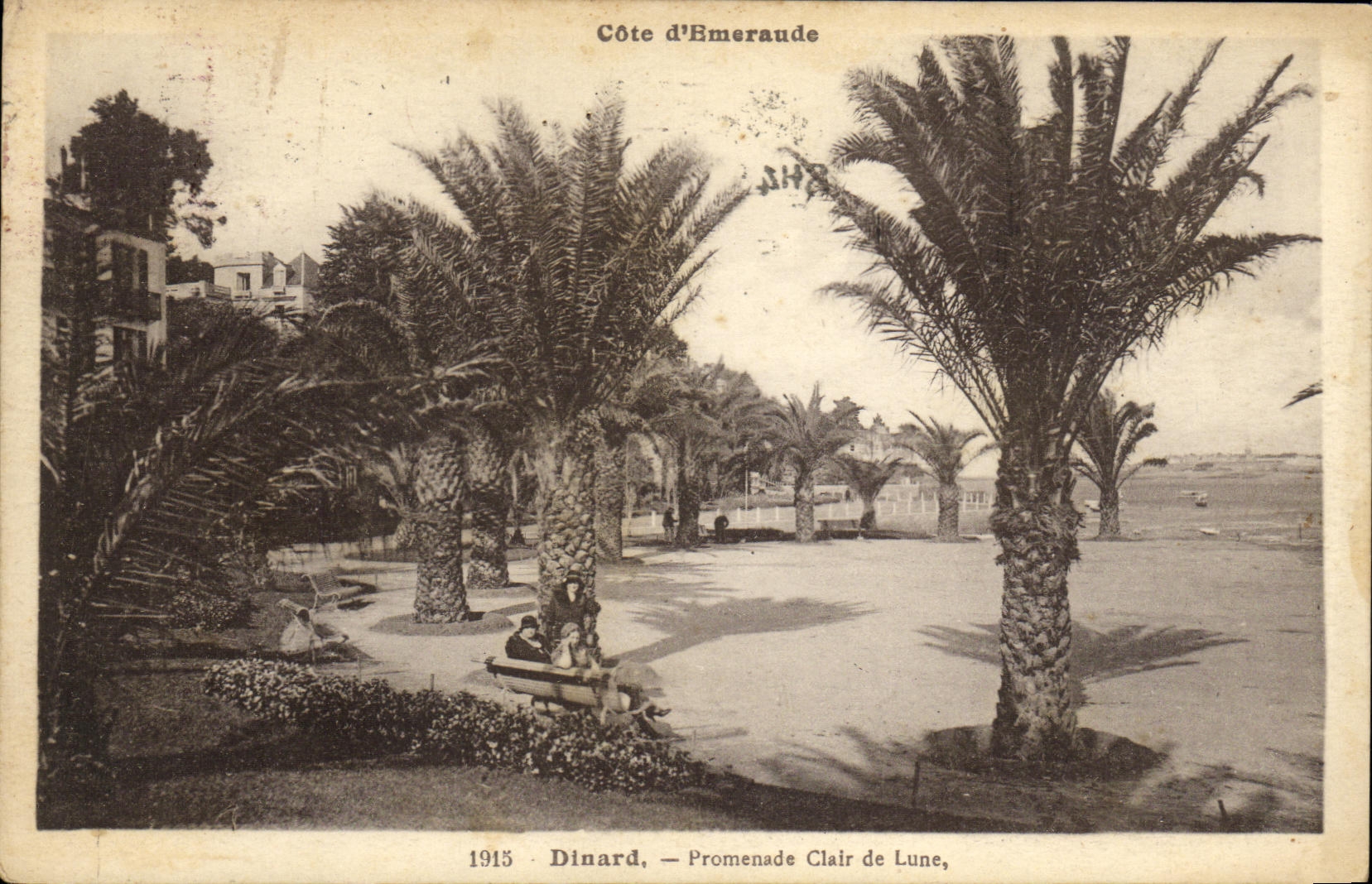 CPA Dinard Promenade Clair de Lune