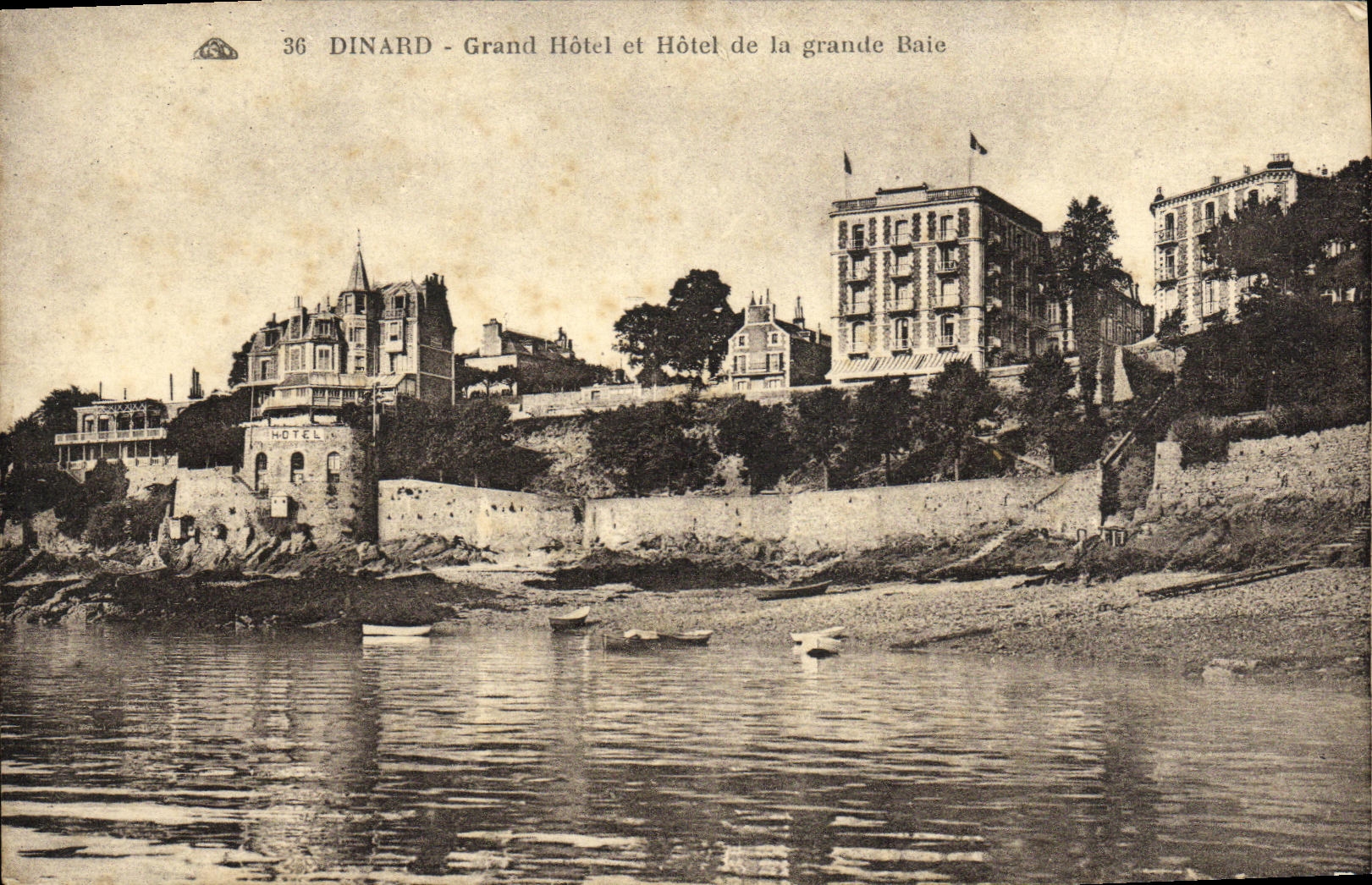 CPA Dinard Grand Hotel et Hotel de la grande Baie