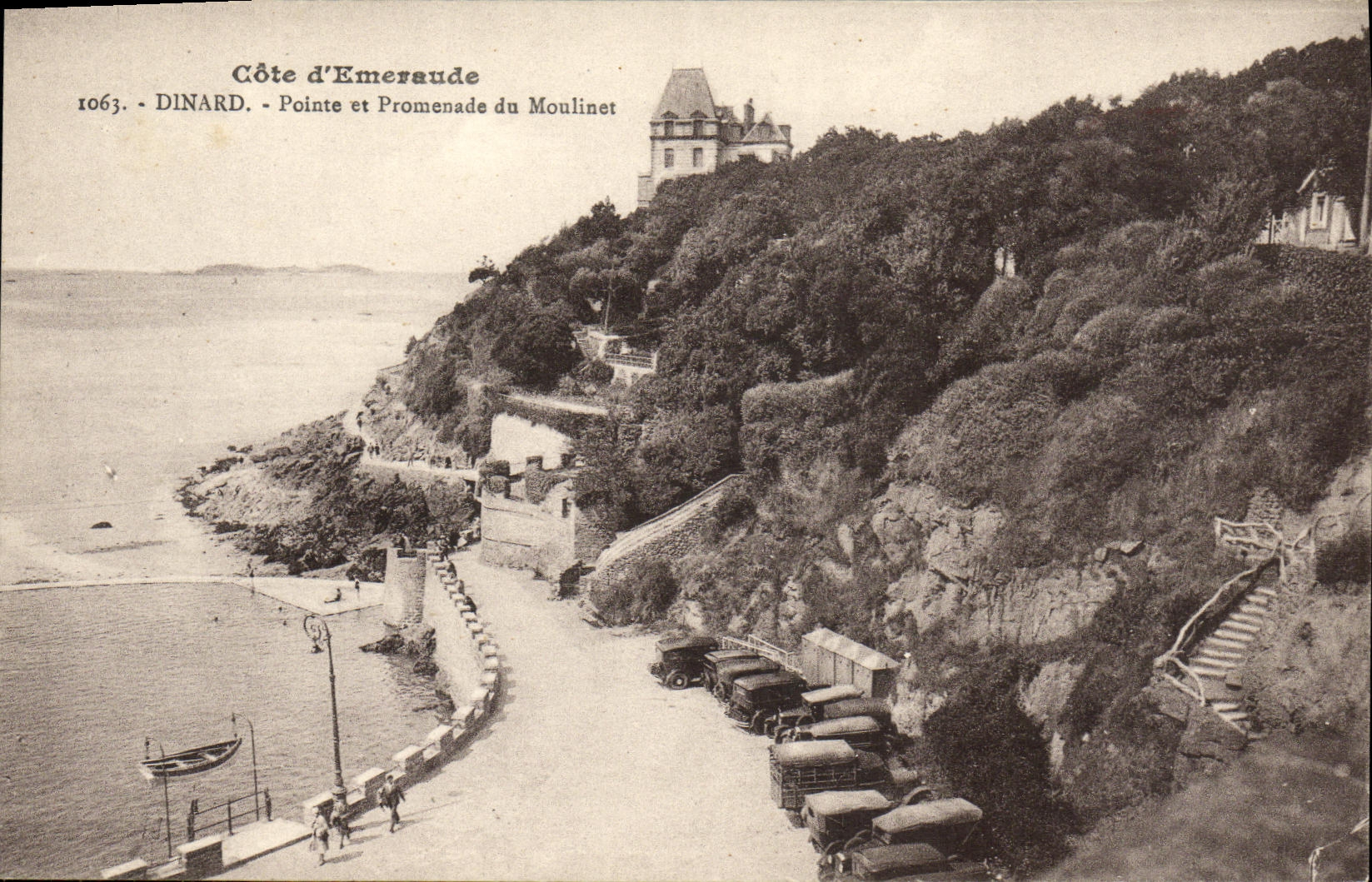 CPA Dinard Pointe et Promenade du Moulinet