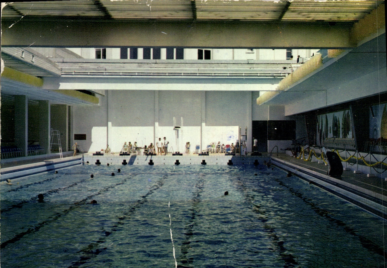 CPM Dinard Cote D Emeraude Interieur de la Piscine Olympique 