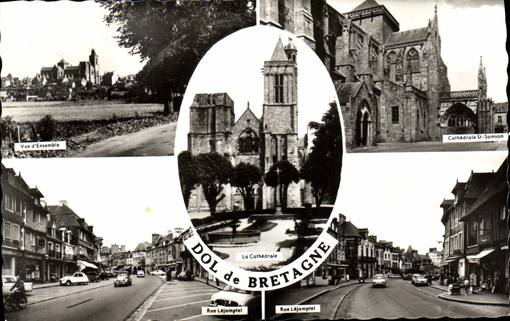 MODERN CARD Fraud of Brittany Cathedral St Samson Street Lejamptel