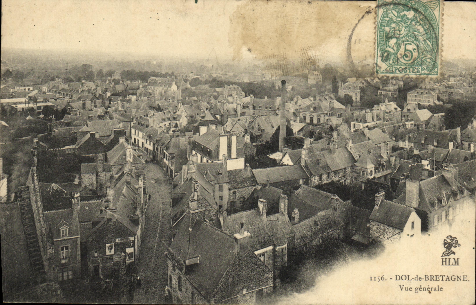 CPA Dol de Bretagne Vue Generale