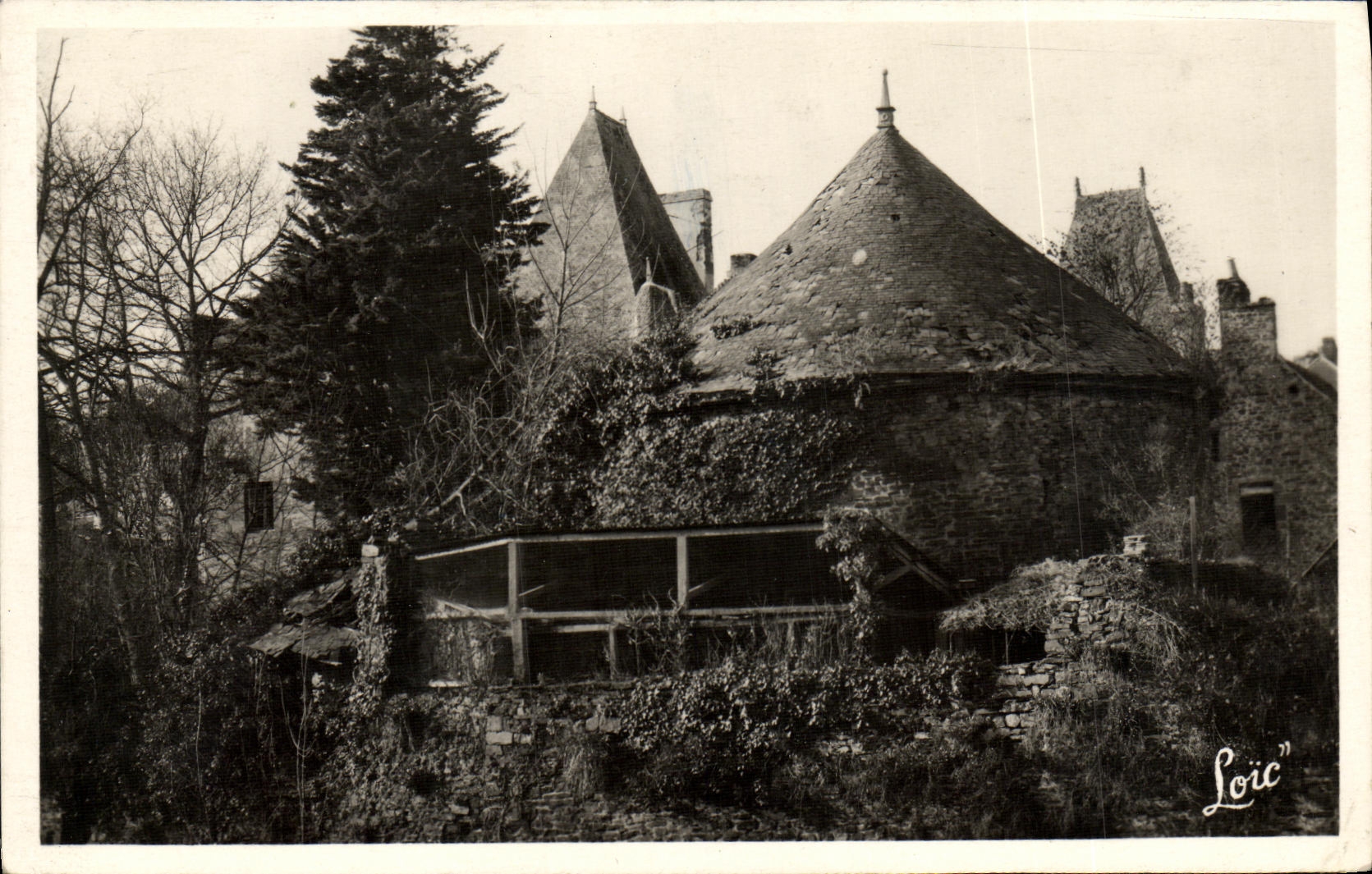 VINTAGE POSTCARD Fraud of Brittany Old Walls