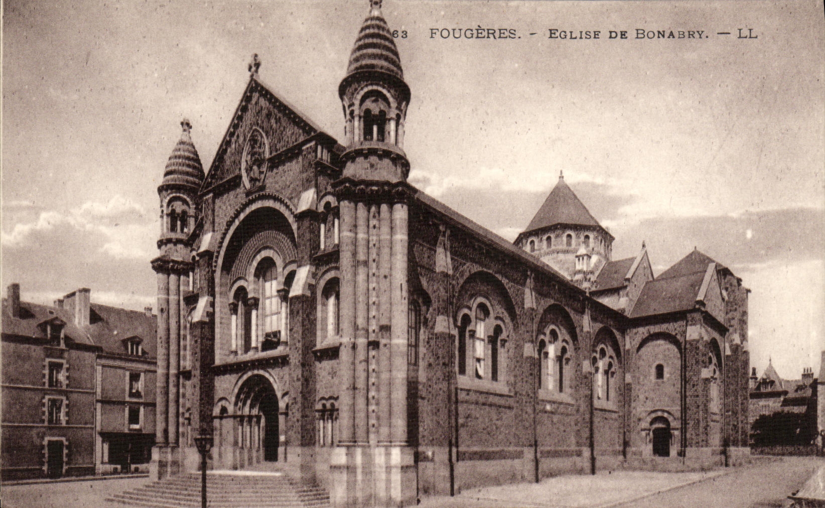 VINTAGE POSTCARD Ferns Church of Bonabry