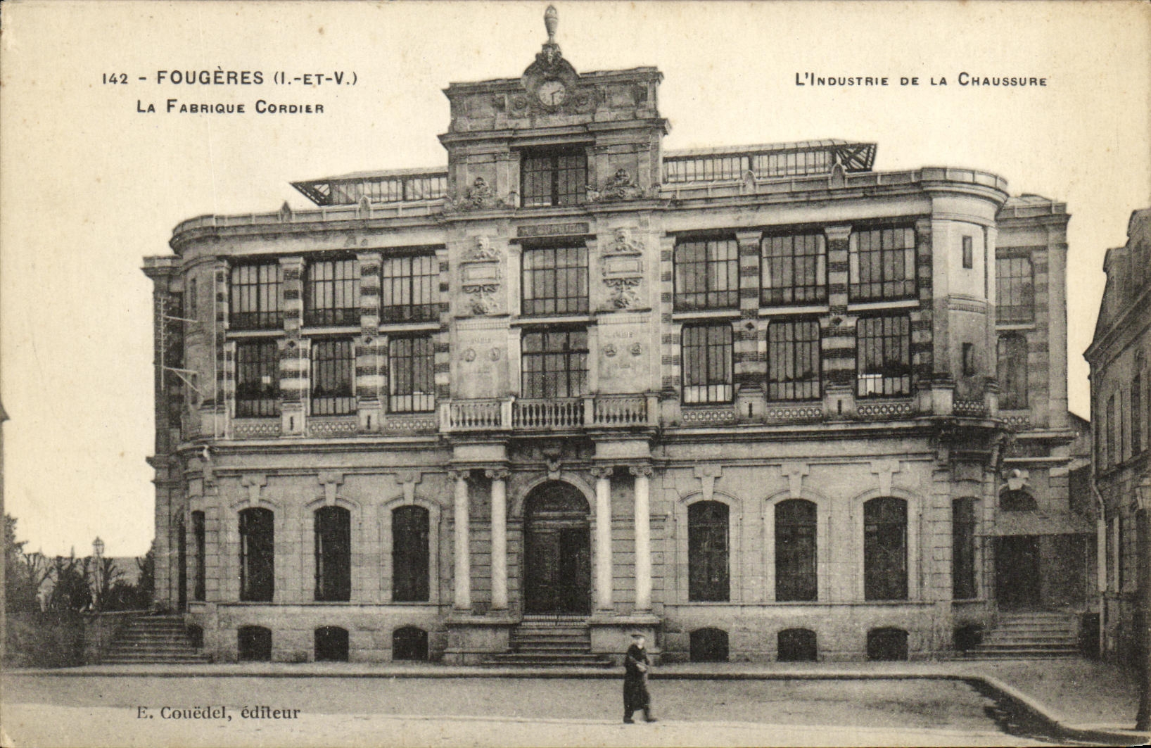 CPA Fougeres La Fabrique Cordier Industrie de la chaussure