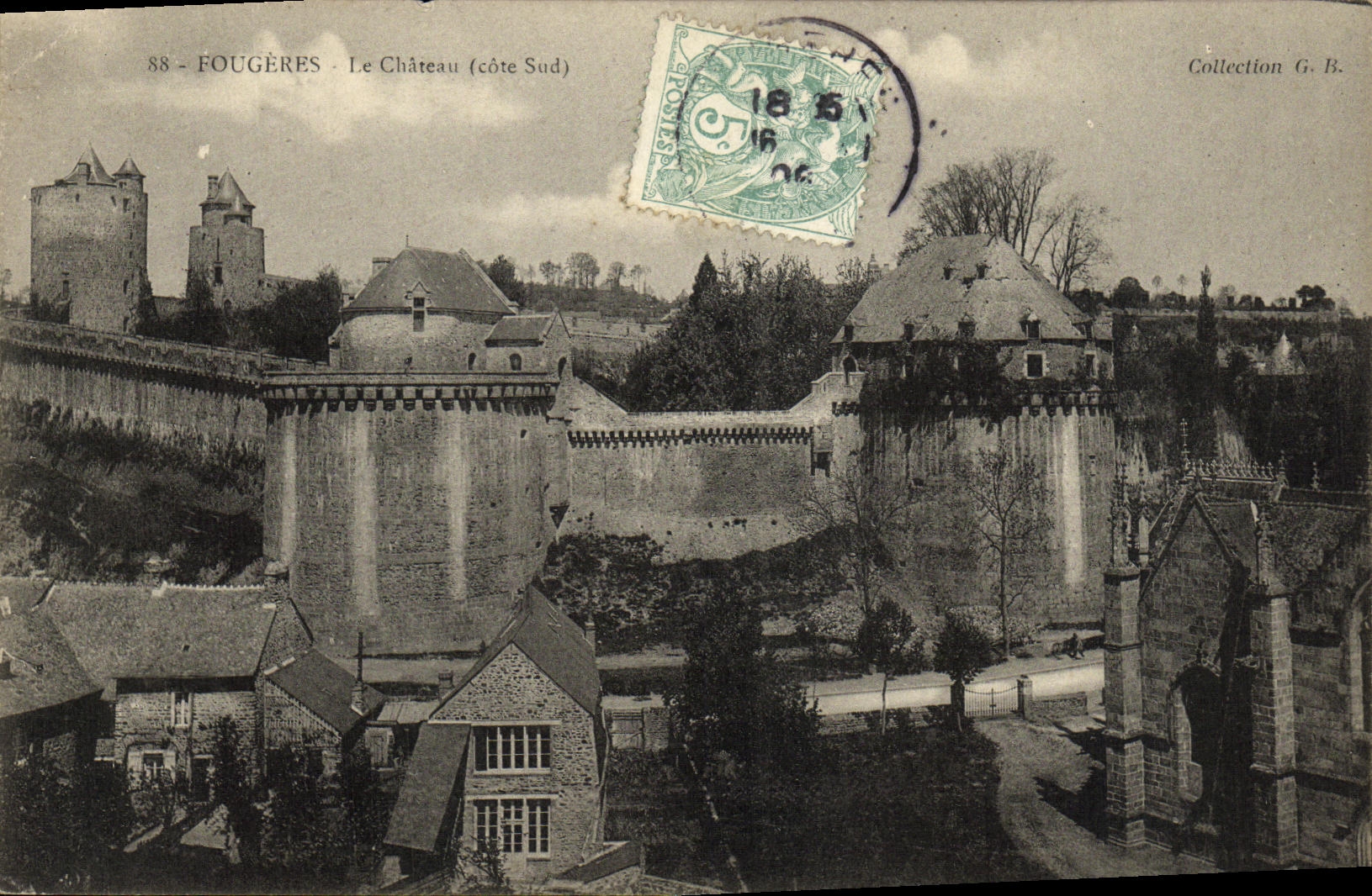 CPA Fougeres Le Chateau