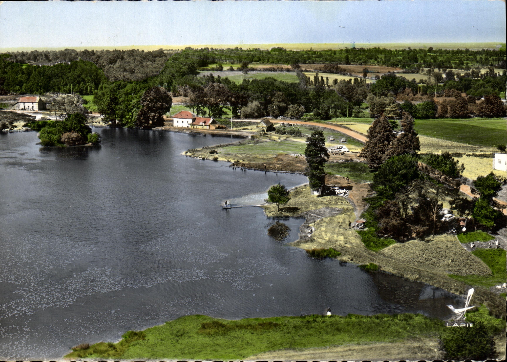 MODERN CARD Goven Pond of the Rock