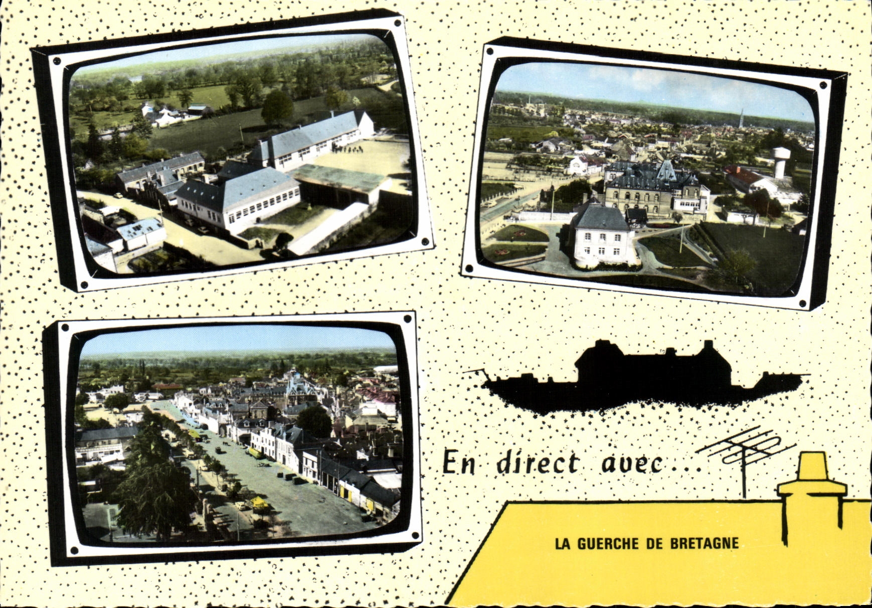 MODERN CARD Guerche of Brittany