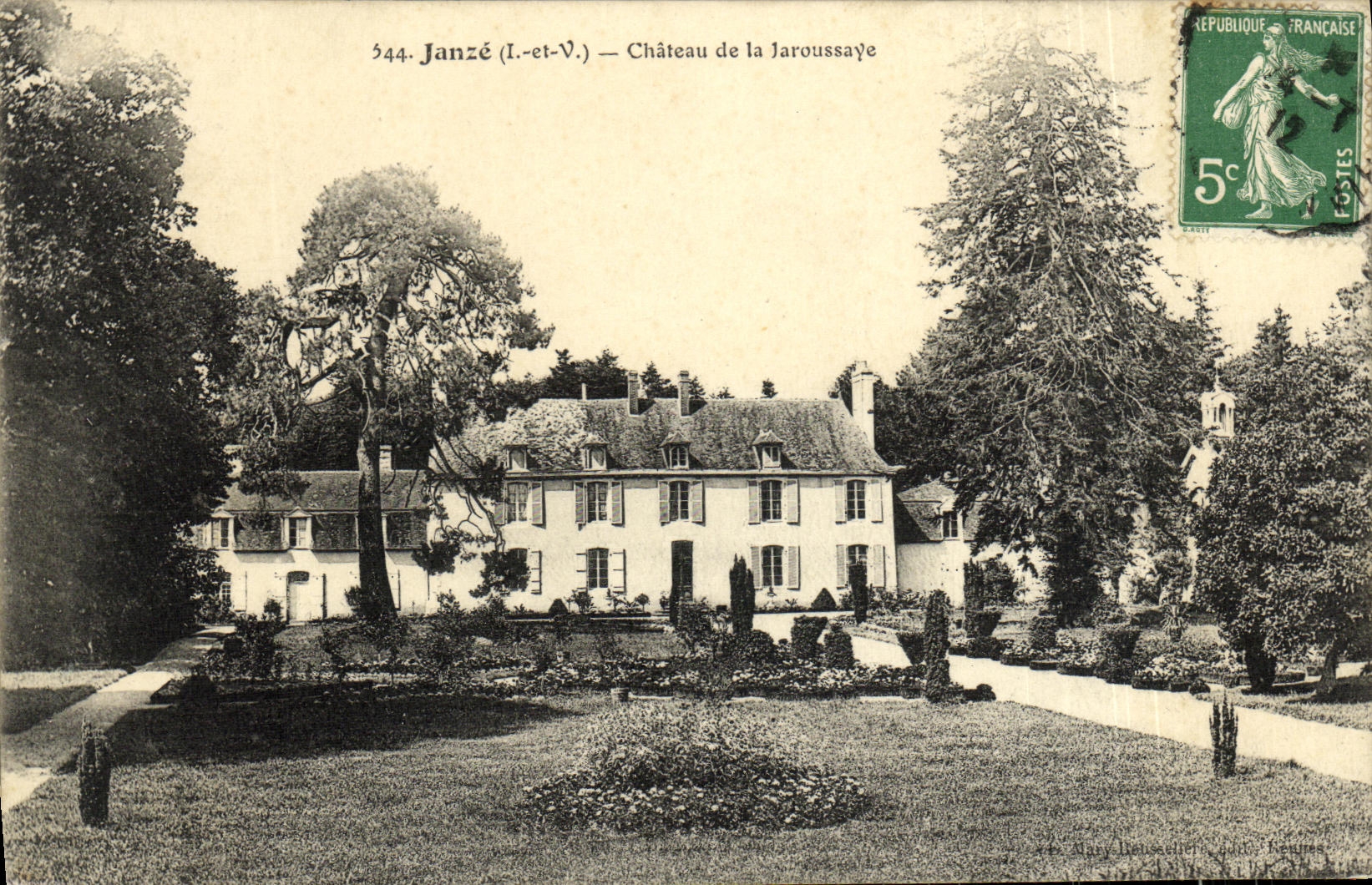CPA Janze Chateau de la Jaroussaye