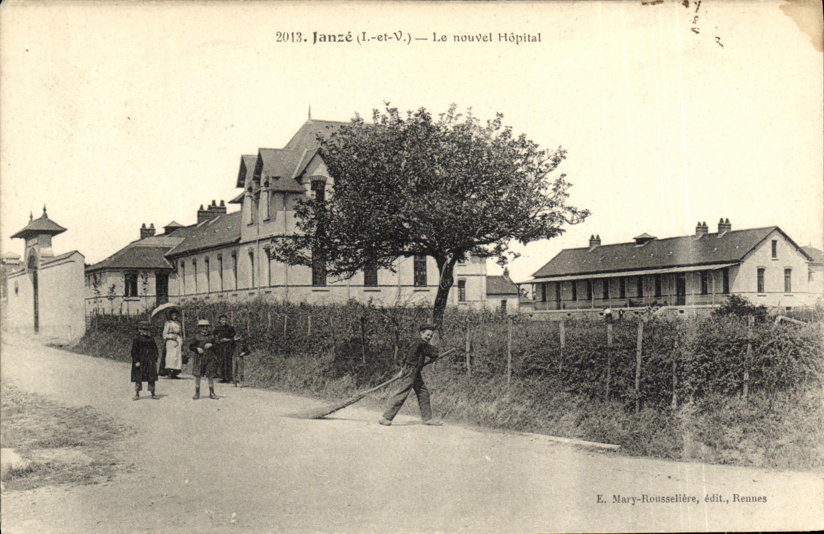 CPA Janze Le Nouvel Hopital Enfants