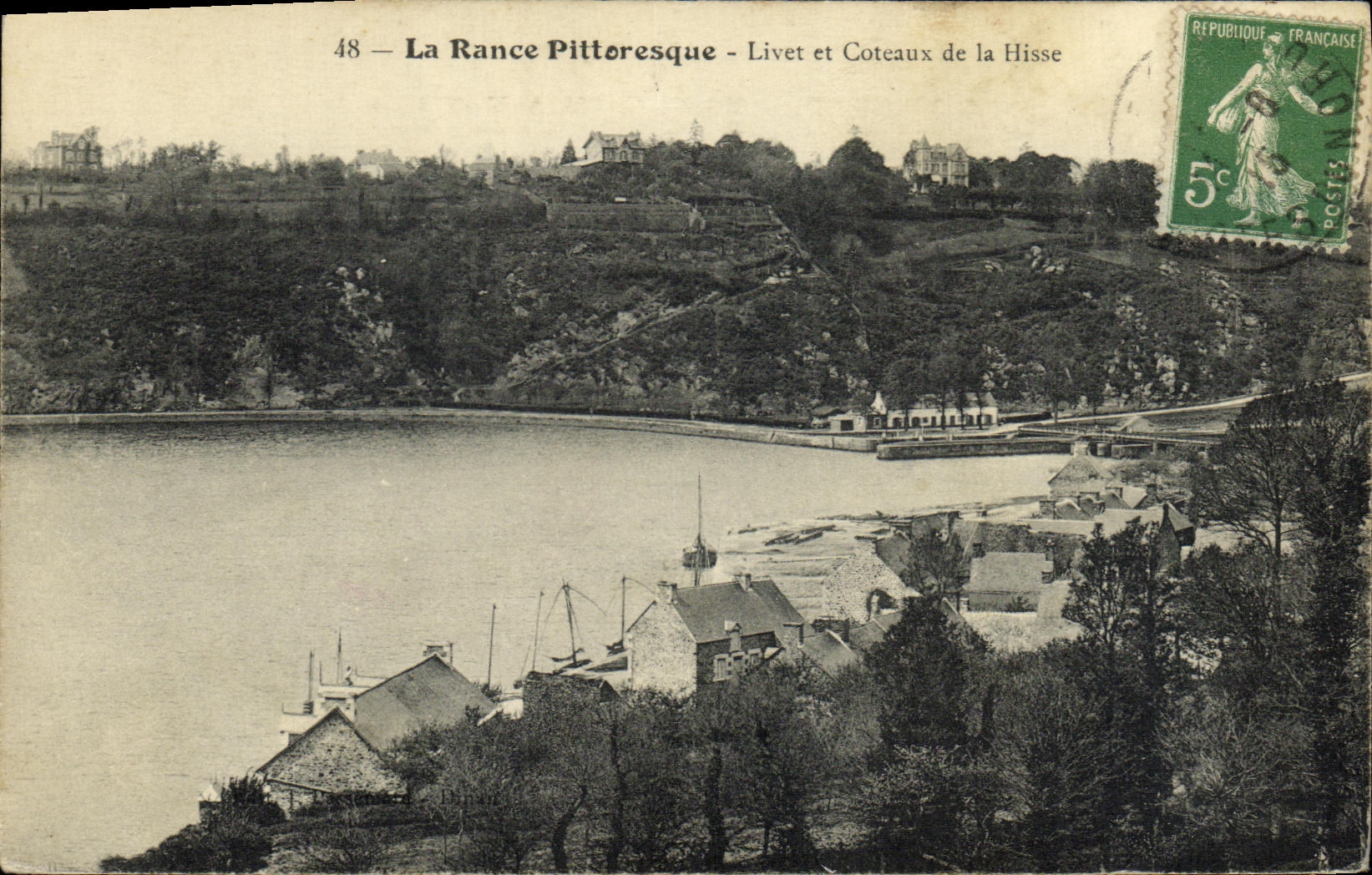 CPA Les Bords De La Rance Livet et Coteaux de la Hisse