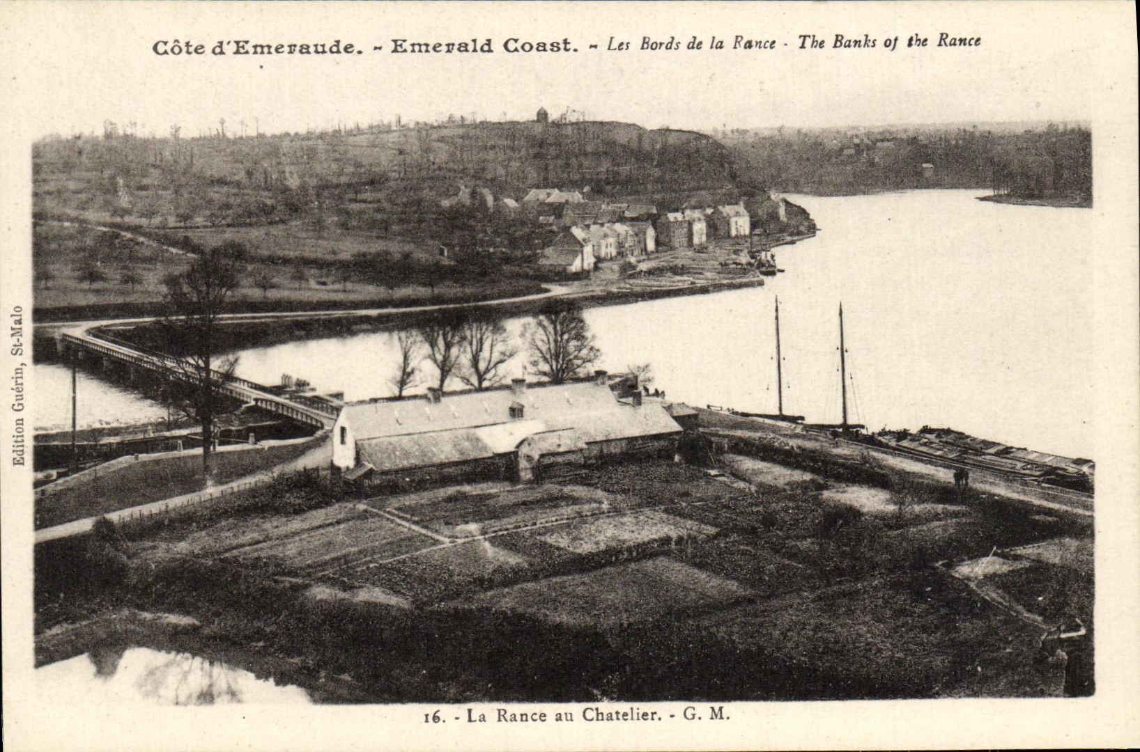 CPA Les Bords De La Rance La Rance au Chatelier 