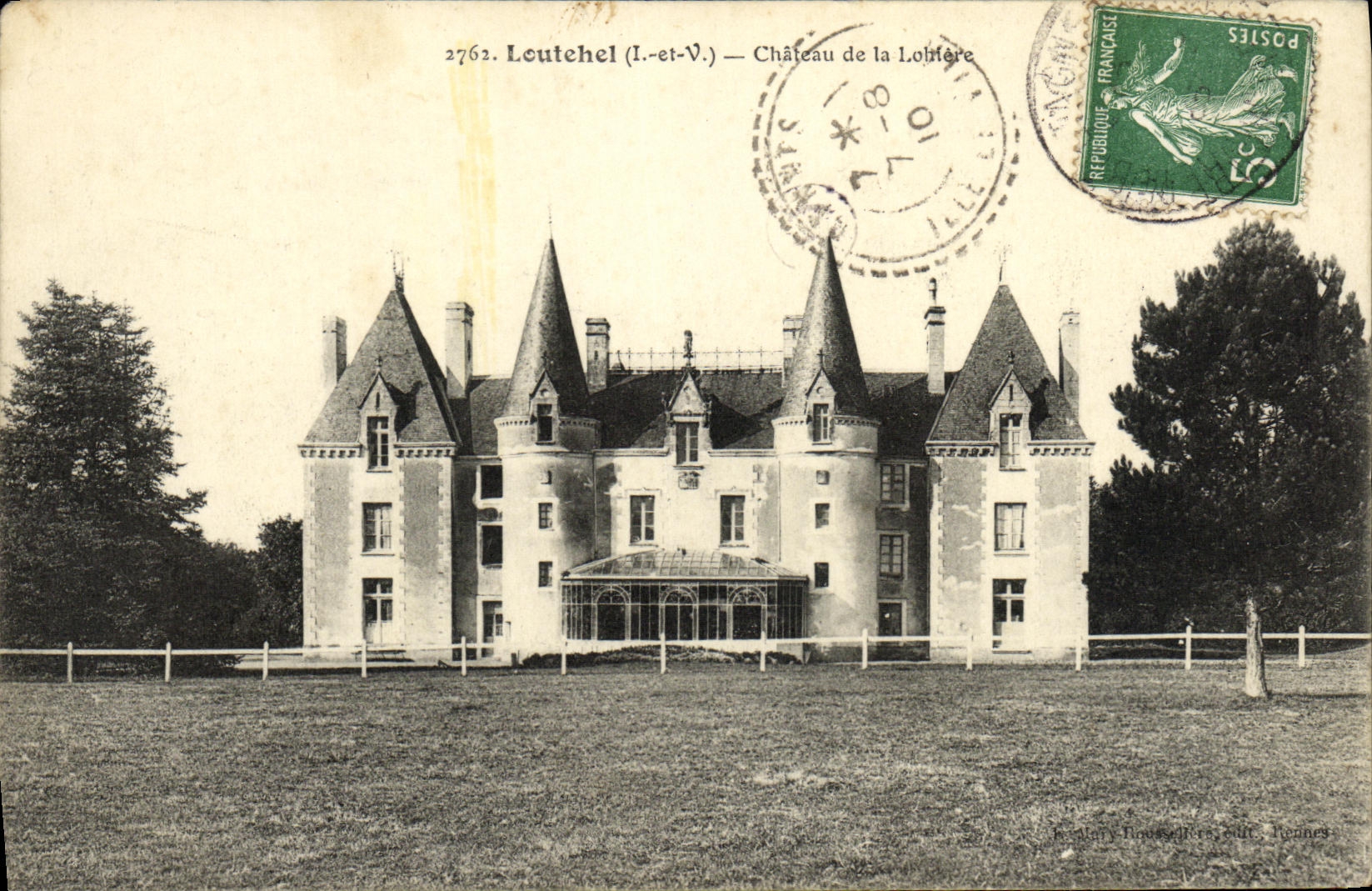 CPA Loutehel Chateau de la Lohiere
