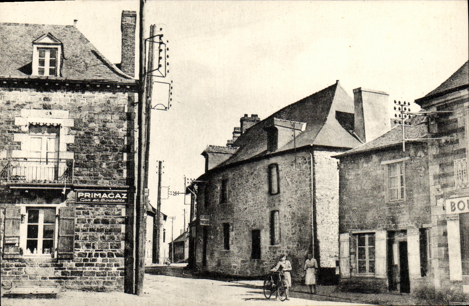 CPM Louvigne De Bais Route De Domagne