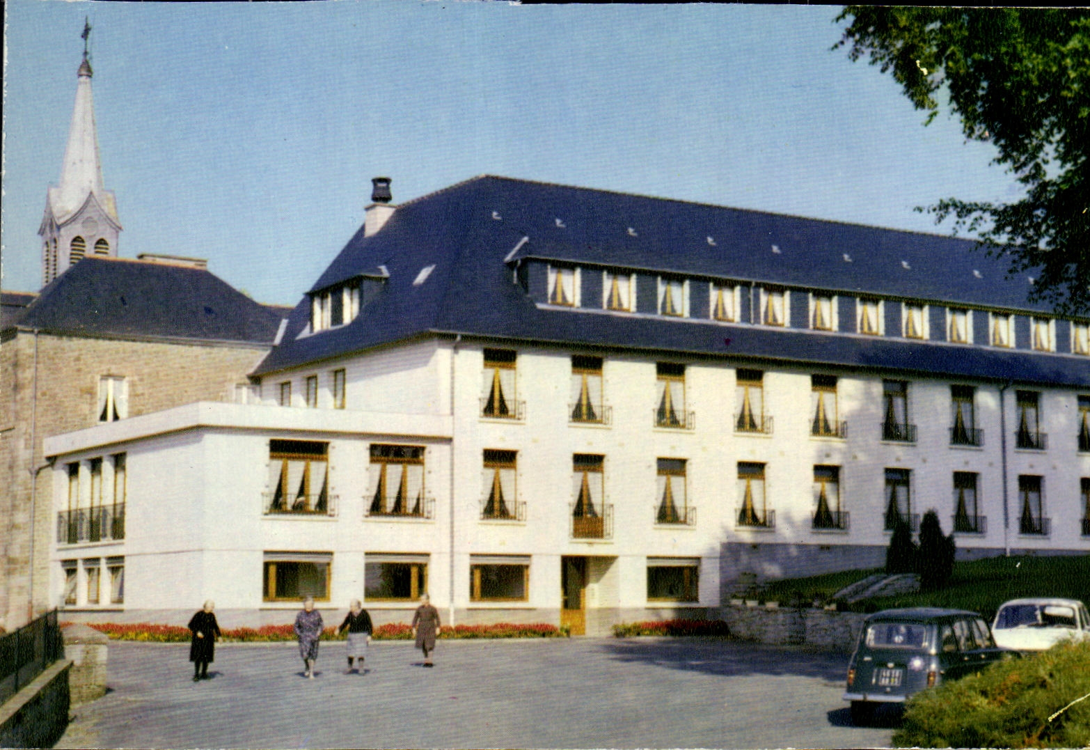 MODERN CARD Louvigne Of the desert Old people s home St Joseph