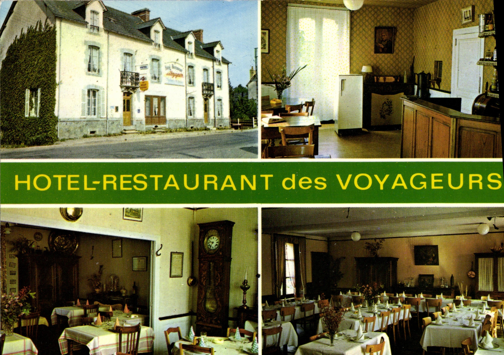 CPM Maure de Bretagne Hotel restaurant des Voyageurs 