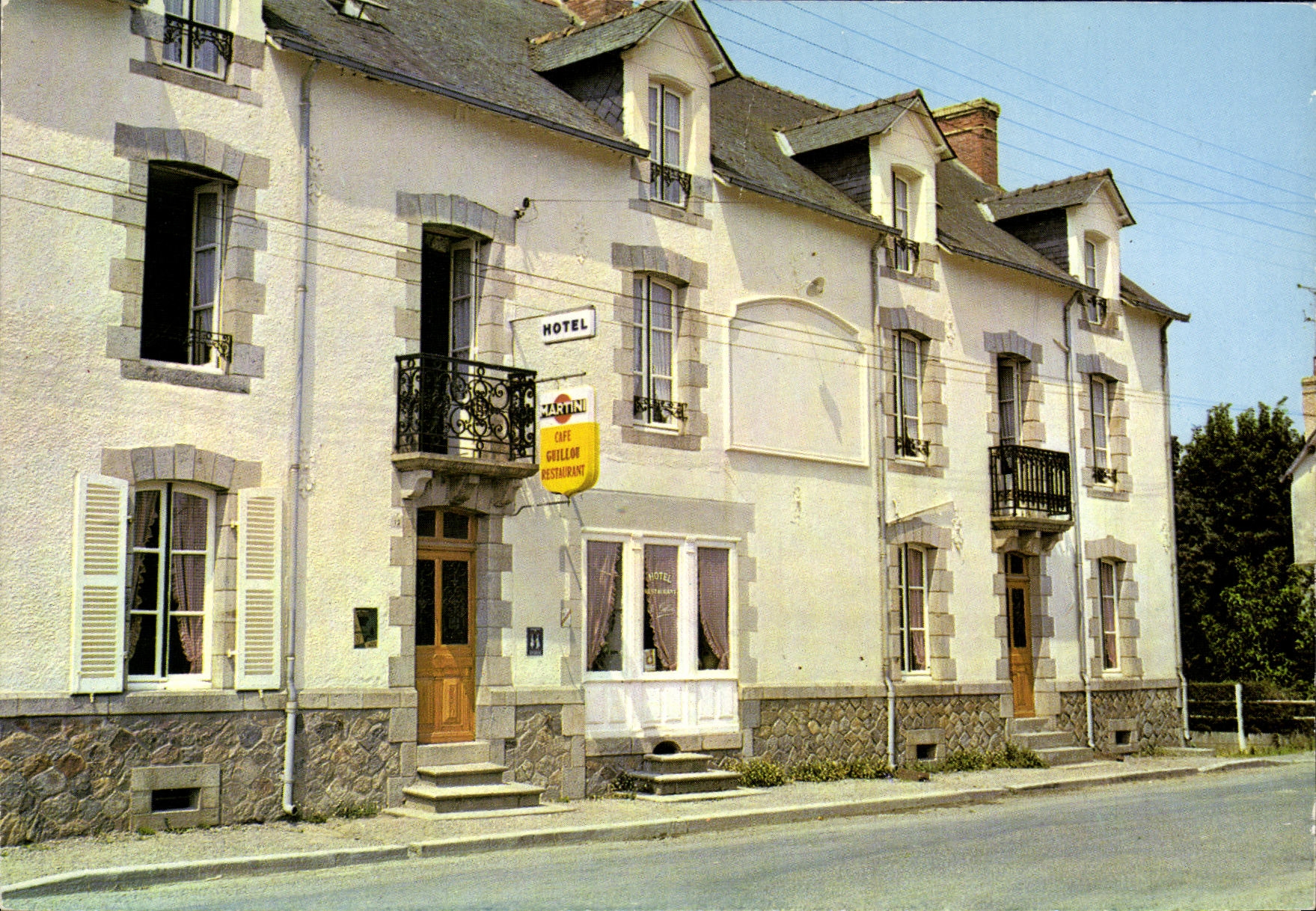 CPM Maure de Bretagne Hotel Restaurant Guillou