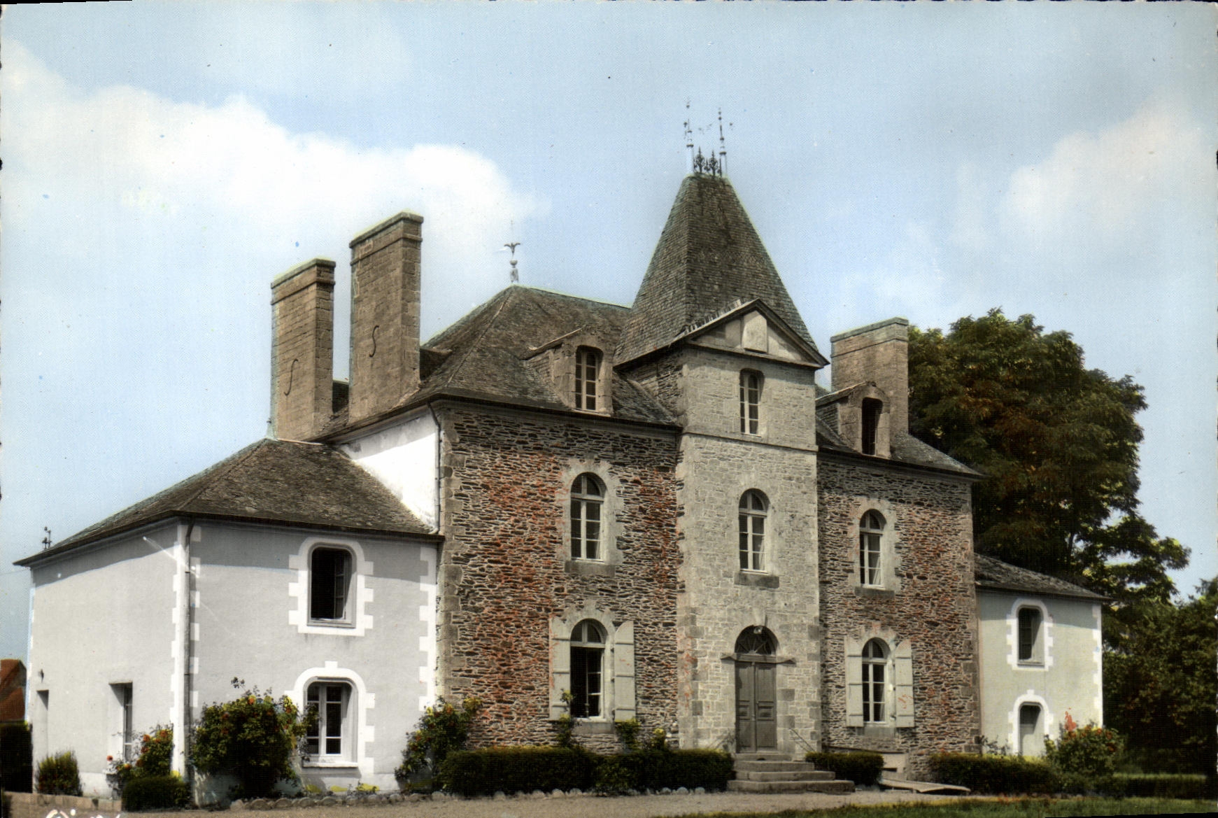 MODERN CARD Montauban of Brittany School D agriculture of the Plantation of oaks