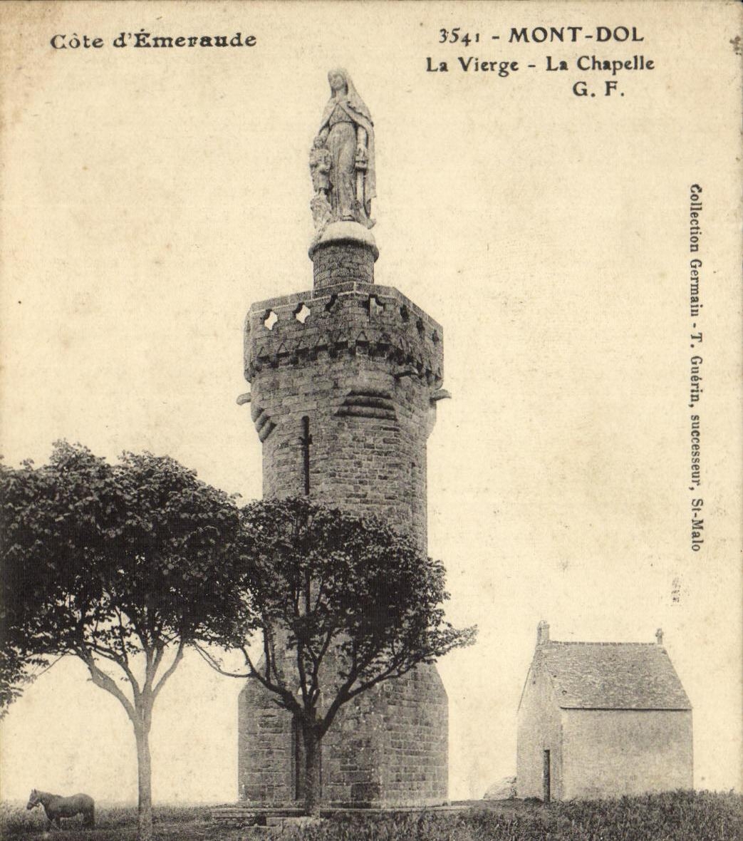 VINTAGE POSTCARD the Mount Fraud the Virgin La Chapelle