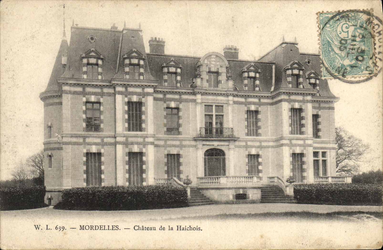 CPA Mordelles Chateau de la Haichois