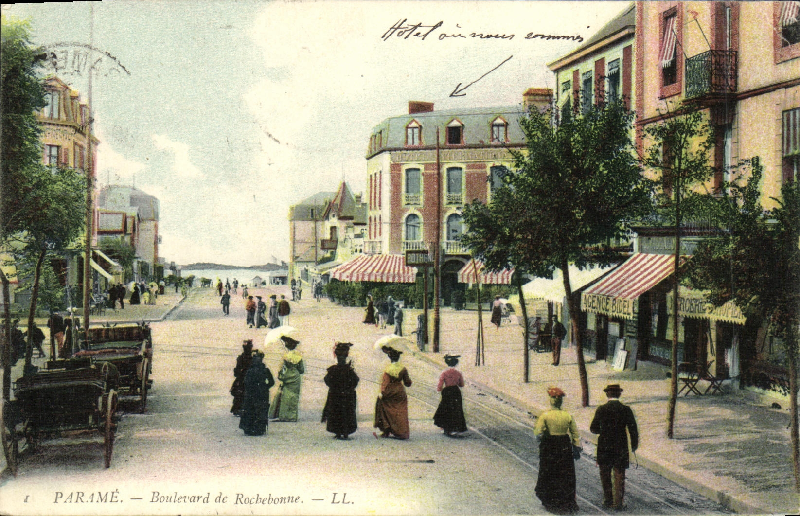 CPA Parame Boulevard de Rochebonne