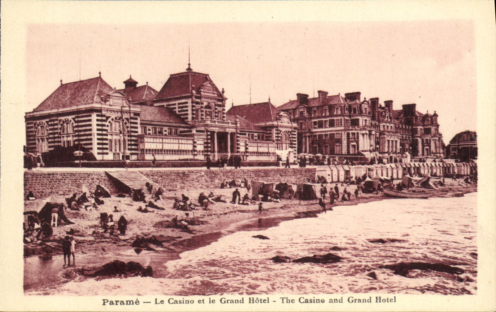 CPA Parame Le Casino et le Grand Hotel 