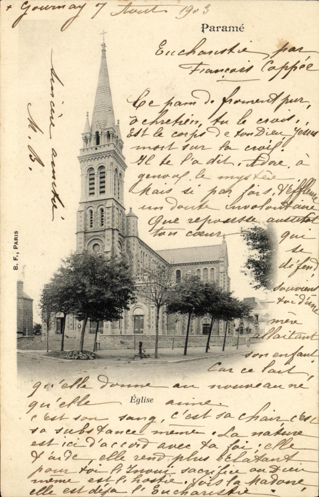 CPA Parame Eglise 
