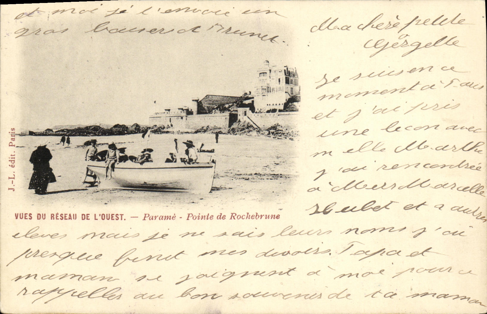 CPA Parame La Pointe de Rochebonne