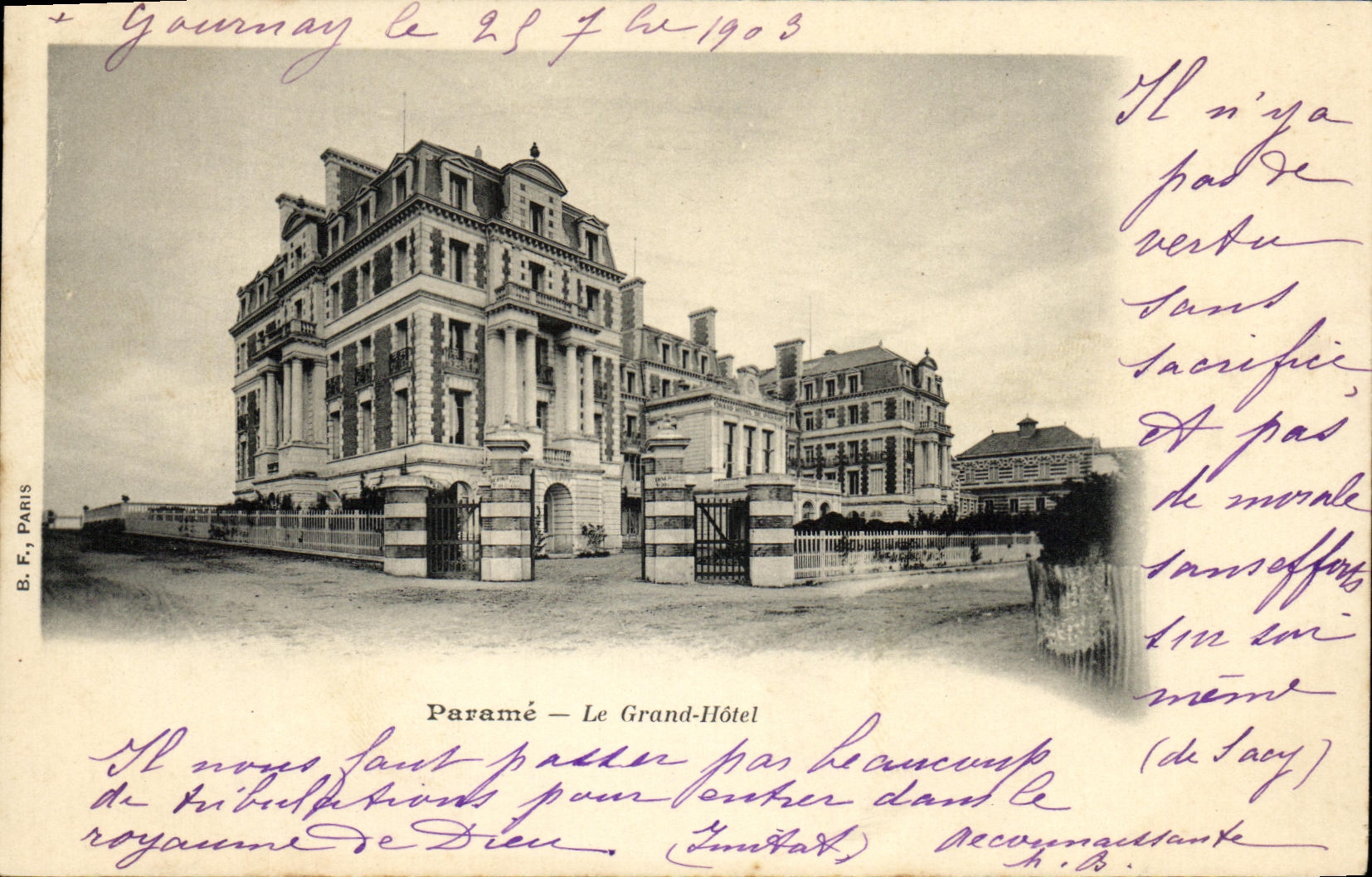 CPA Parame Le Grand Hotel