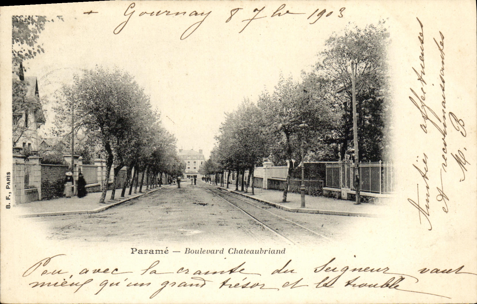 CPA Parame Boulevard Chateaubriand