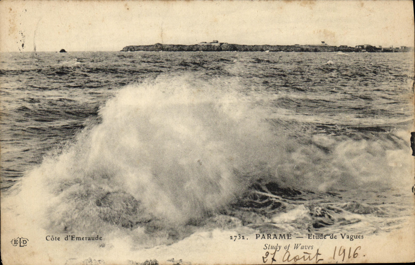 CPA Parame Etude de vagues