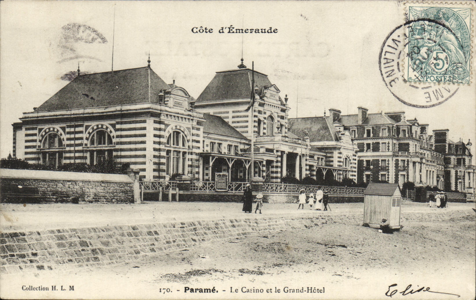 CPA Parame Le Casino et le Grand Hotel
