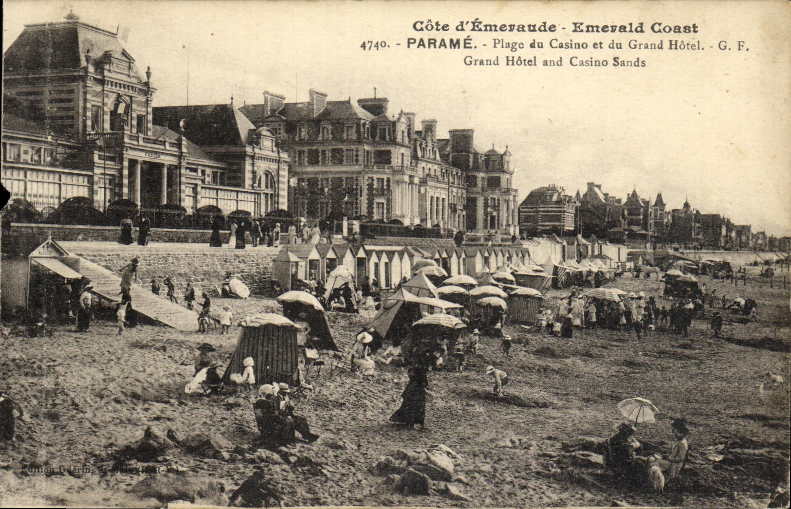 CPA Parame Plage de Casino et du Grand Hotel