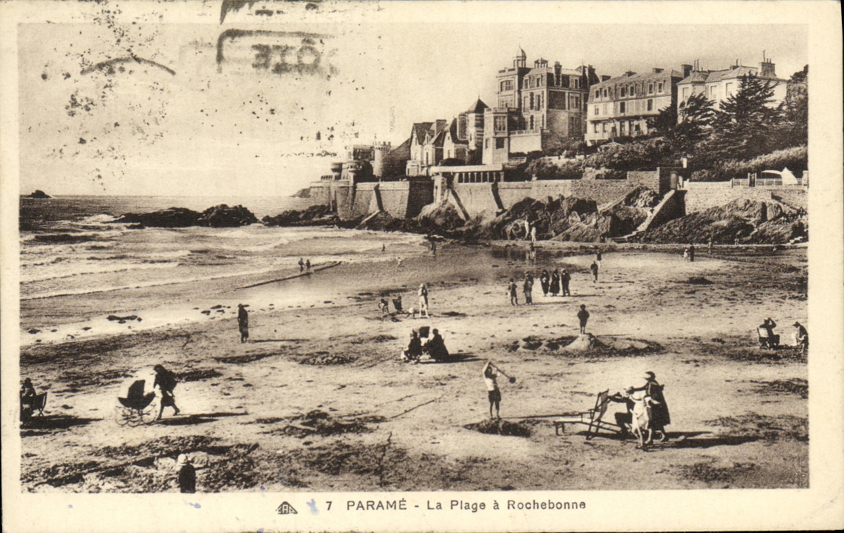 CPA Parame La Plage Rochebonne