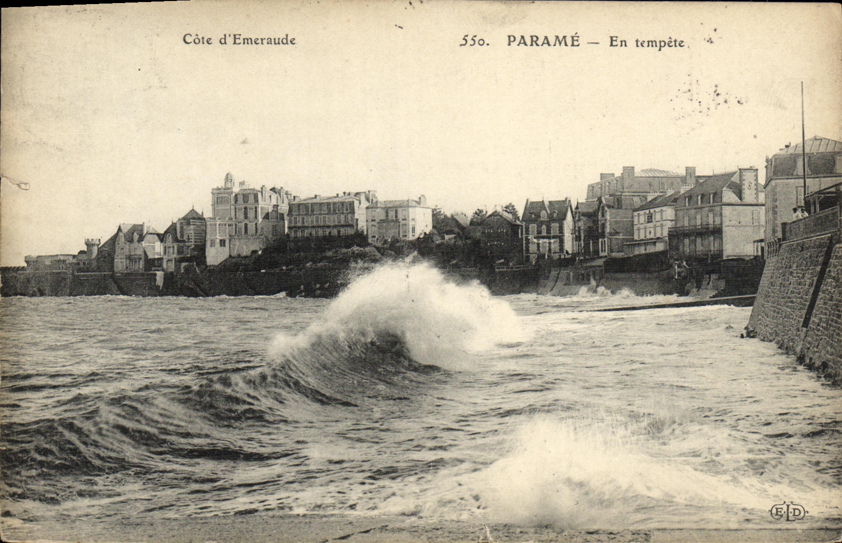 CPA Parame En Tempete