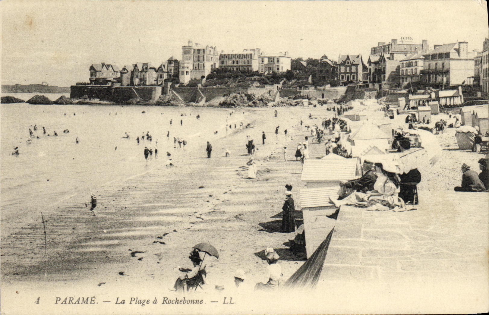 CPA Parame Plage a Rochebonne
