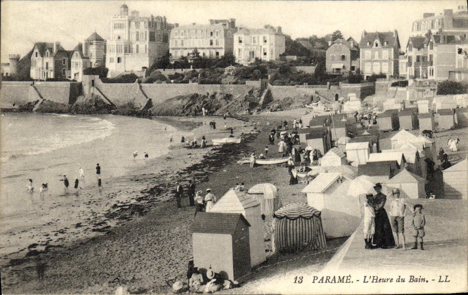 CPA Parame L Heure du Bain
