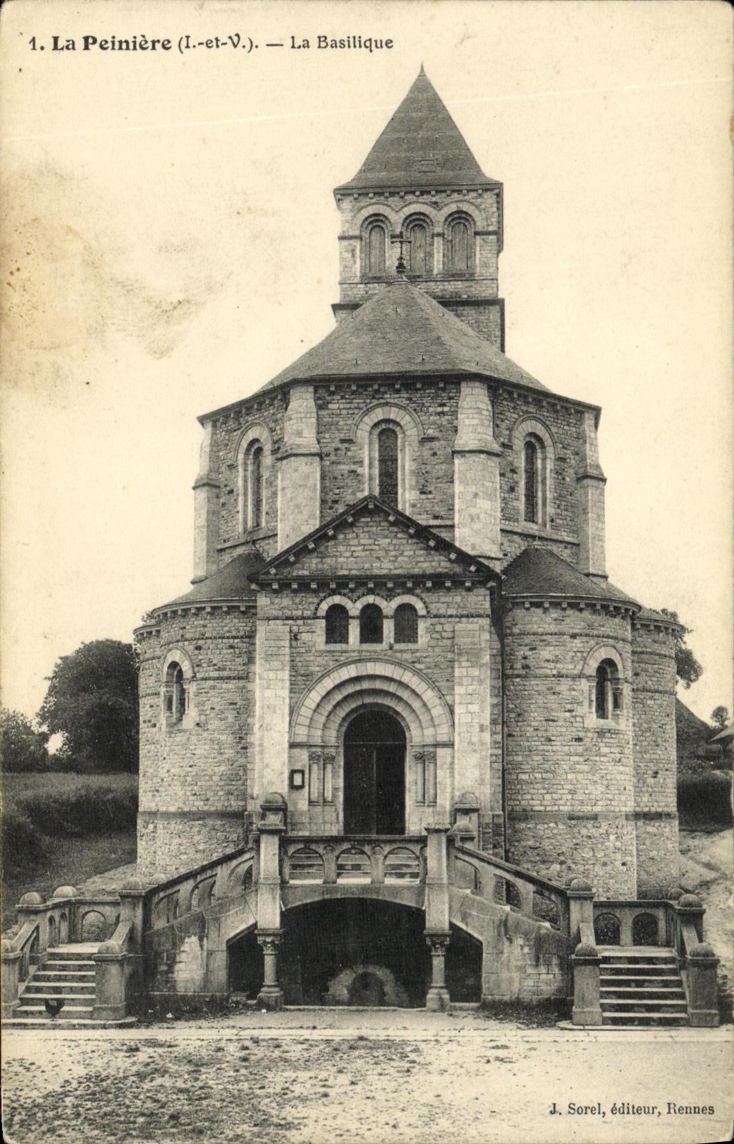CPA La peiniere La Basillique