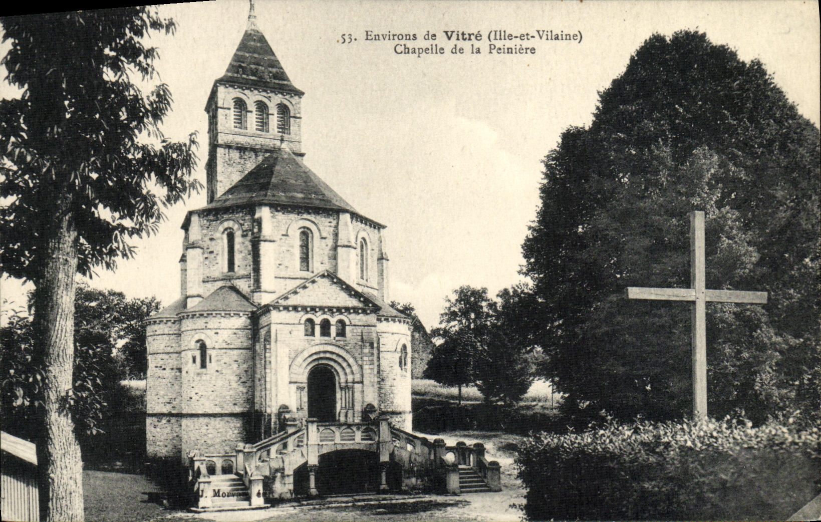 CPA Vitre Environs Chapelle de la Peiniere