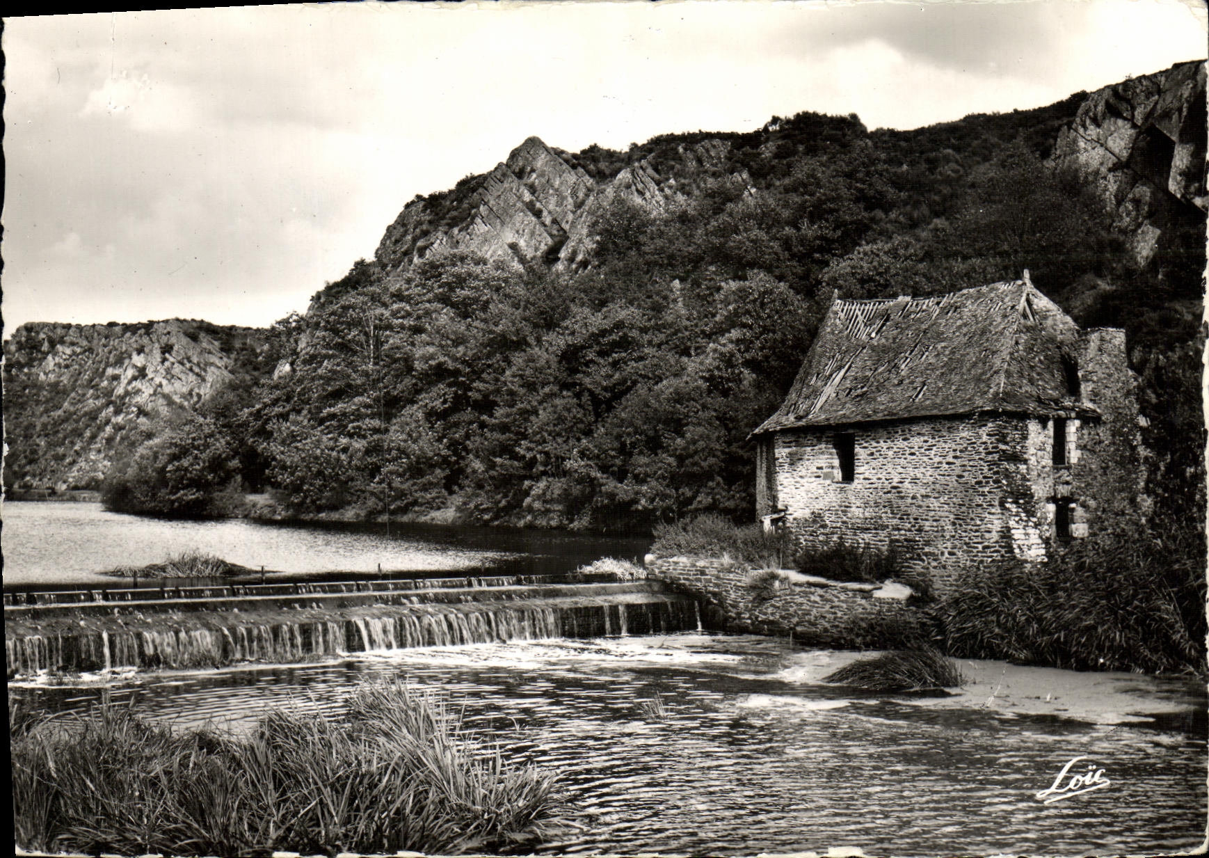 MODERN CARD Surroundings of Rennes Mill of Boel