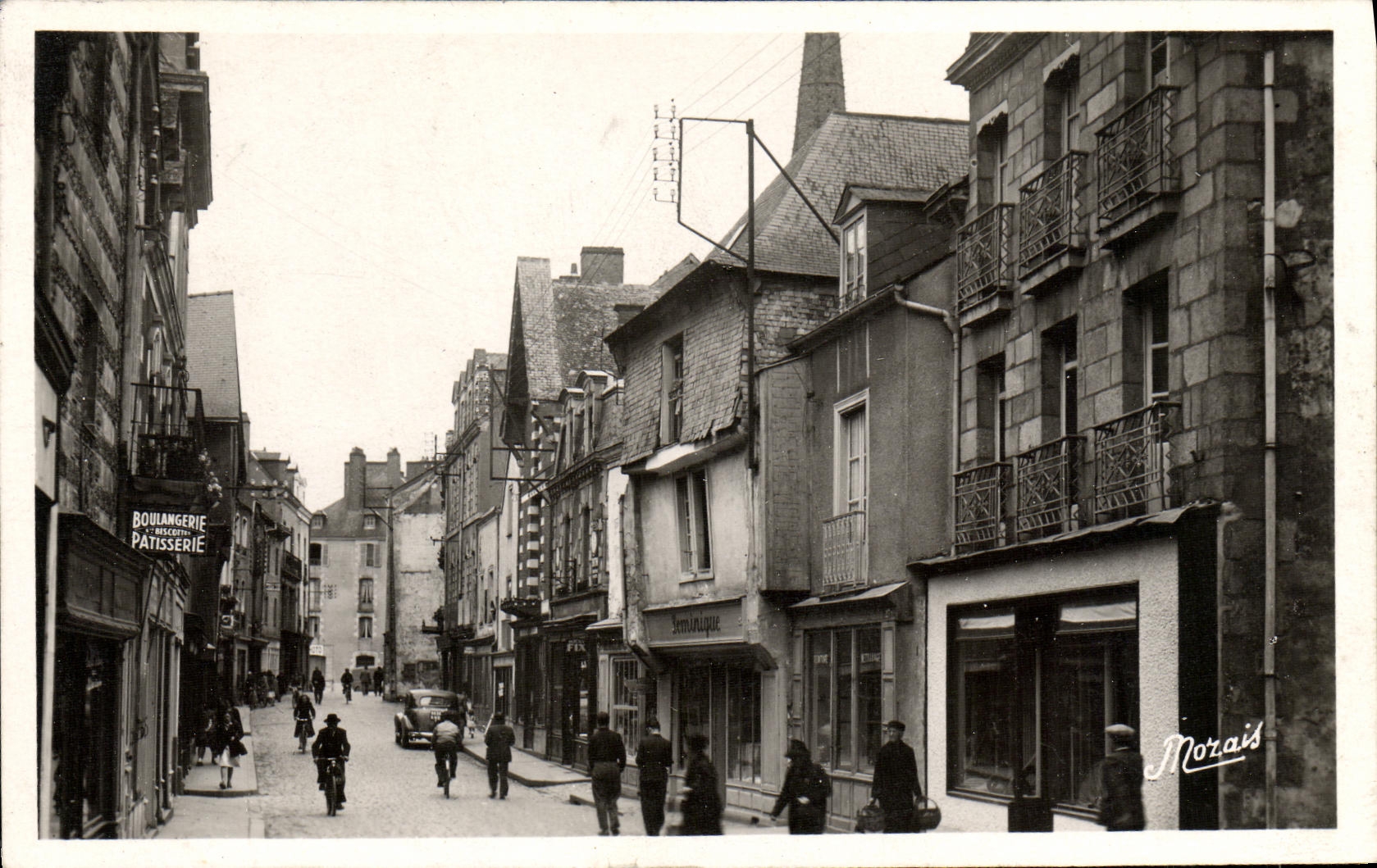 CPM Redon La Grande Rue Boulangerie Patisserie