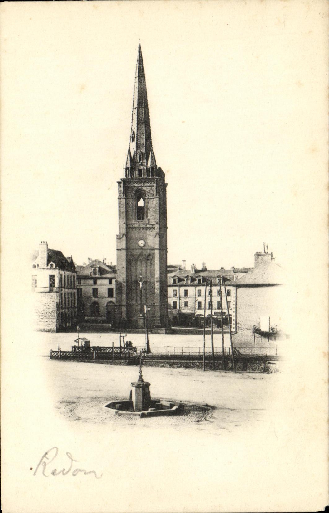 VINTAGE POSTCARD Redon