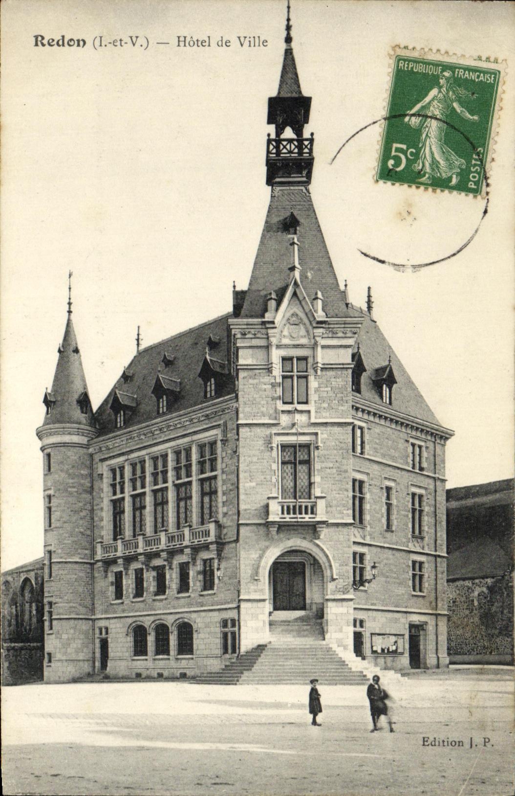 CPA Redon Hotel de Ville