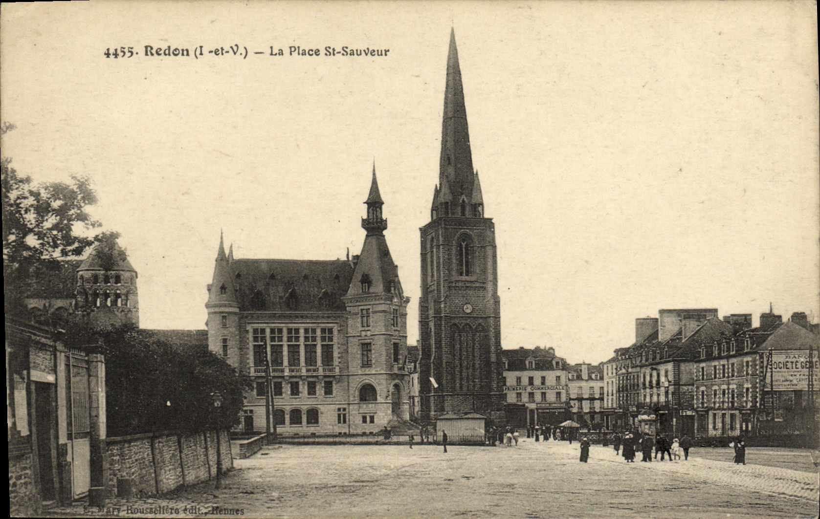 CPA Redon La Place St Sauveur