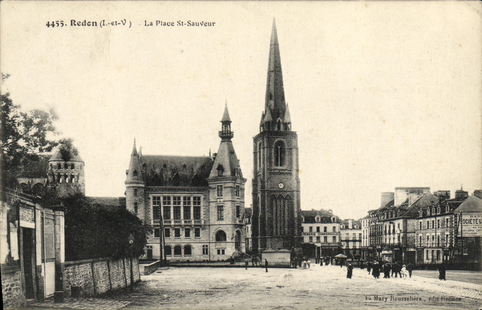 CPA Redon La Place St Sauveur